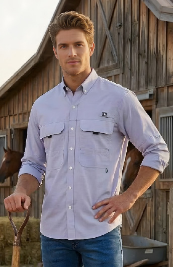 Camisa Tipo Pescador