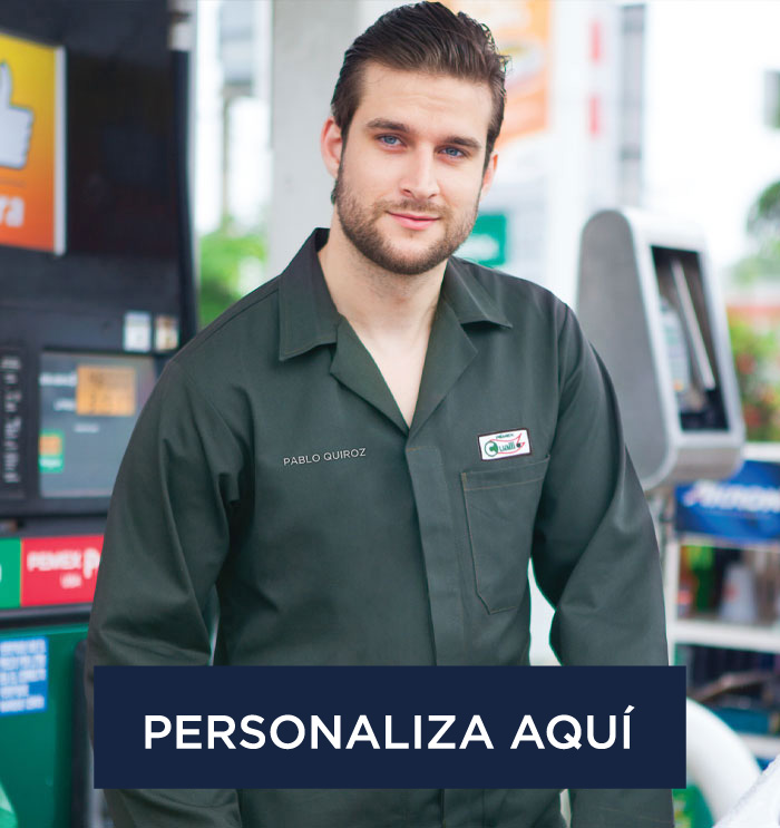 Uniforme para Gasolinera Logo Bordado
