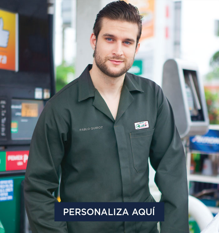 Uniforme para Gasolinera Logo Bordado